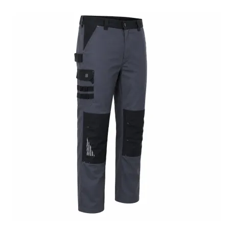 Pantalon Travail multipoches LMA gris et noir T38 à T60