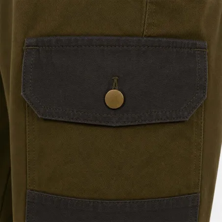 Pantalon de chasse anti-ronces Percussion Tradition kaki T38 à 60