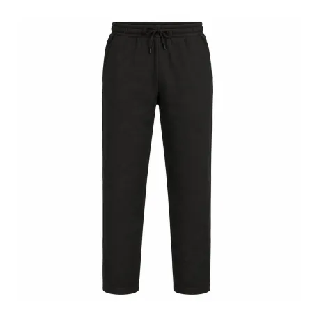 Jogging pantalon molleton charbon coton/polyester 3 poches
