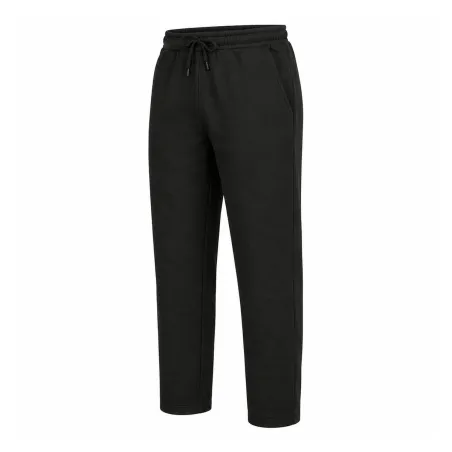 Jogging pantalon molleton charbon coton/polyester 3 poches