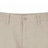Short Valley beige 65% polyester 35% coton cargo multi-poches