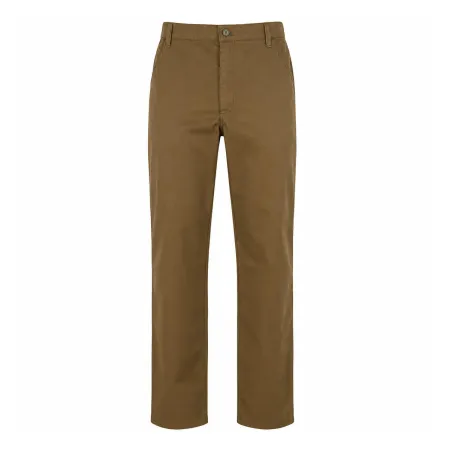 Pantalon de chasse T649N polyester coton marron taille 60