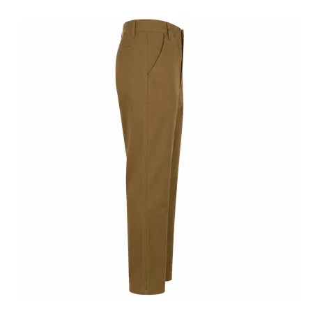 Pantalon de chasse T649N polyester coton marron taille 60