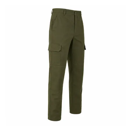 Pantalon Homme polycoton Basic kaki taille 36 à 60