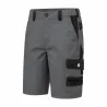 Bermuda de travail 4 poches polyester coton gris noir 38 à 52