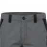 Bermuda de travail 4 poches polyester coton gris noir 38 à 52