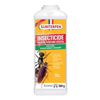 Insecticide écochoc poudre au pyrèthre végétal 500 g - Saniterpen