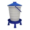 Abreuvoir sur pieds 25L avec flotteur et filtre - Bleu et Blanc