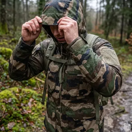 Veste longue Fighter camo de M à 3XL