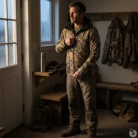 Veste Stagunt thunder jkt avec capuche camo XS à 3XL