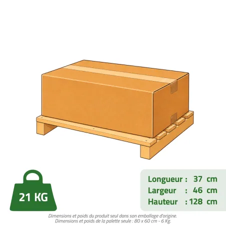 Fumoir Peetz viande et poisson 120 cm acier aluminisé | Ducatillon
