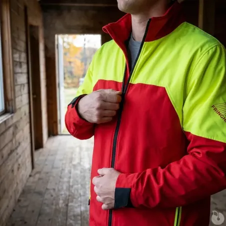 Veste de travail Francital Silvershell extensible homologuée