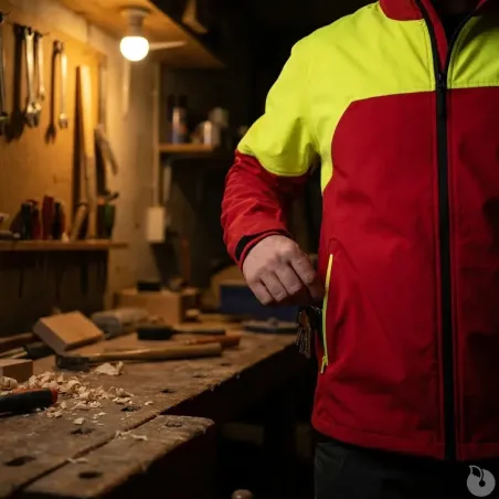 Veste de travail Francital Silvershell extensible homologuée