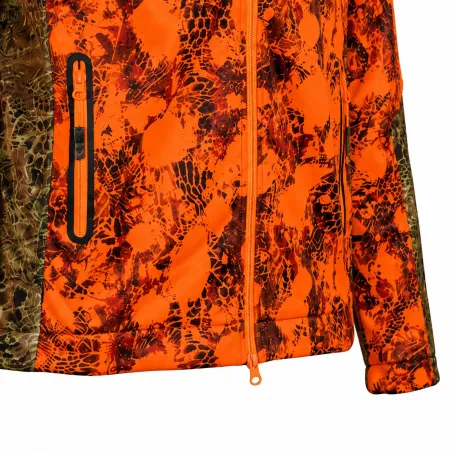 Blouson Verney Carron zip Wolf vipercam 3 couches blaze M à 3XL