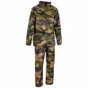 Ensemble de pluie imperméable polyester camo CE M à 3XL