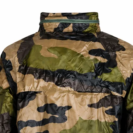Ensemble de pluie imperméable polyester camo CE M à 3XL