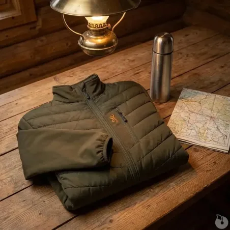 Veste sans manche Coldkill Browning® Homme Vert - Isolation Thinsulate™ 3M