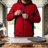 Veste Softshell Trystan Rouge/Noir Herock M à 3XL – Chaude & résistante
