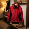 Veste Softshell Trystan Rouge/Noir Herock M à 3XL – Chaude & résistante