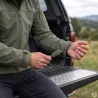 Veste Softshell kaki Fighter V2 | Imperméable, respirante et robuste