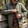 Veste courte Fighter 8 poches zip Ripstop Kaki M à 3XL