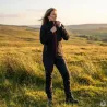 Veste softshell femme Alba 4 poches polyester noir XXS à 2XL