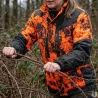 Veste traque femme Spirit polyester digital camo orange XS à 2XL