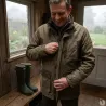 Veste Imperlight impérméable polyester coton kaki S à 4XL