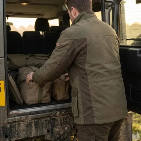 Veste Imperlight impérméable polyester coton kaki S à 4XL
