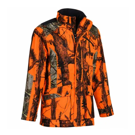 Veste de chasse Brocard Ghostcamo polyester blaze & black M à 5XL
