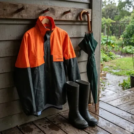 Veste de pluie Francital Barenton coutures soudées norme EN 343