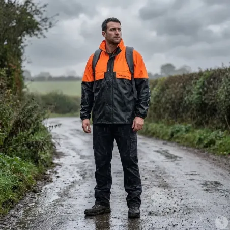 Veste de pluie Francital Barenton coutures soudées norme EN 343