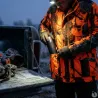 Veste de chasse Brocard Ghostcamo polyester blaze & black M à 5XL
