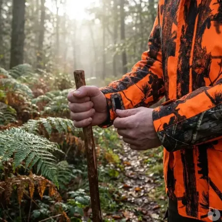 Veste de chasse Brocard Ghostcamo polyester blaze & black M à 5XL