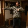 Veste mixte stretch nylon polyester camo digital vert S à 3XL
