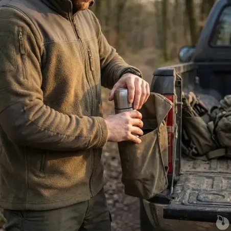Veste Alpha Microfleece Polaire 420g/m² 5 Poches Tactiques
