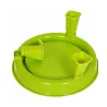 Abreuvoir gradué sur pied avec poignée vert 10L