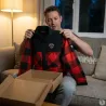 Chemise Sugar Shack Rouge - Coton Premium Homme de XL à 3XL