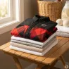 Chemise Sugar Shack Rouge - Coton Premium Homme de XL à 3XL