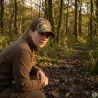 Casquette STAGUNT brodée polyester camo Wild Cap kaki