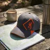 Casquette Helios confort respirante grise orange taille unique