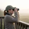 Casquette visière rigide velcro coton verte taille unique
