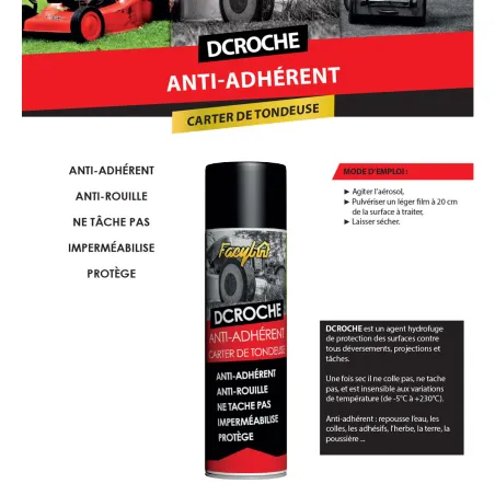 Anti-adhérent DCROCHE 250 ml