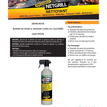 Nettoyant grill NET GRILL 1L