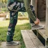 Pantalon enfant treillis 6 poches coton camo 6 à 14 ans