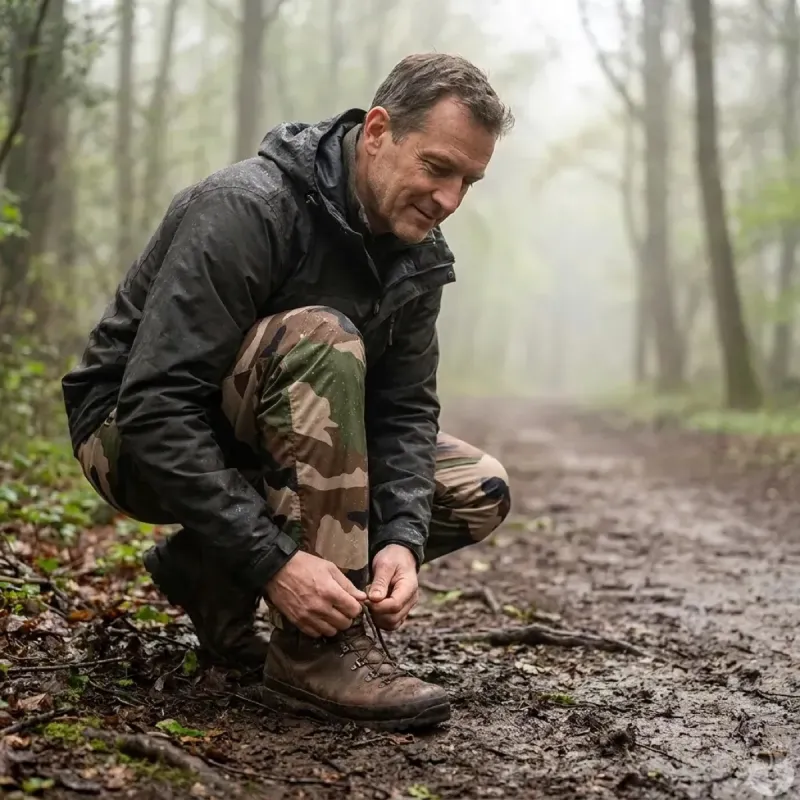 Pantalon Lightshell camo RAIN PROTECT | Imperméable et léger