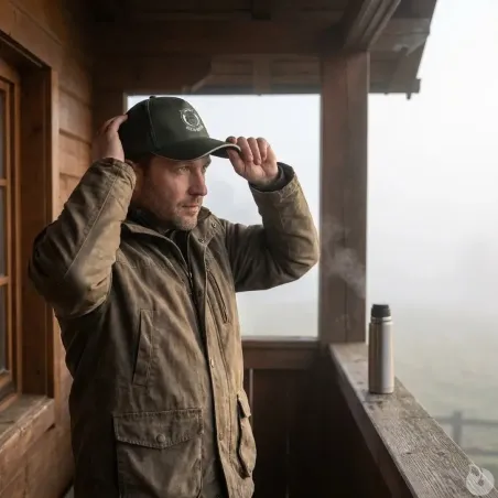 Casquette Keiler Hunter Army/Beige logo 3