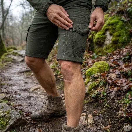 Short Agressor Flex Coton-Polyester Résistant Eau 64cm