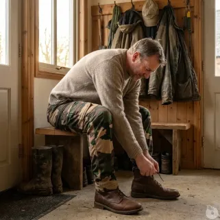 Pantalon treillis F1 6 poches coton doublé camo CE