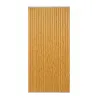 Rideau de Porte en Bambou Verni Naturel - 90x200cm - Style Zen & Protection Anti-Insectes